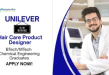 Chemical Engineering Job at Unilever | Apply Now For The Hair Care Product Designer Role