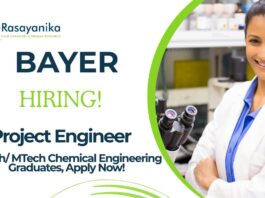 Chemical Engineering Jobs at Bayer | Apply Now For The Project Engineer Role