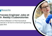 Chemical Engineering Jobs at Dr. Reddy’s Laboratories | Apply Now