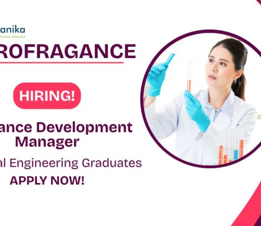 Chemical Engineering Jobs at Eurofragrance | Apply Now For The Fragrance Development Manager Role