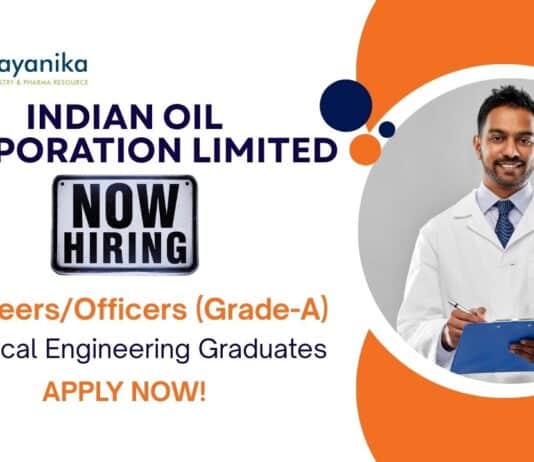 Chemical Engineering Jobs at IOCL | Apply Now For The Engineers/Officers Role