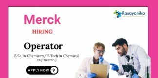 Chemical Engineering Jobs at Merck Apply Now for Operator Role