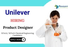 Chemical Engineering Jobs at Unilever Apply Now for Product Designer Role