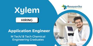 Chemical Engineering Jobs at Xylem | Apply Now for Application Engineer Role