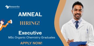 Chemistry Jobs at Amneal | Apply Now For The Executive Role