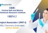 Chemistry Jobs at CSIR-CSMCRI | Apply Now For The Project Associate Role