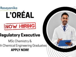 Chemistry Jobs at L’Oréal | Apply Now For The Regulatory Executive Role