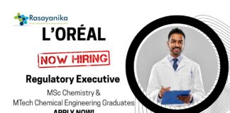 Chemistry Jobs at L’Oréal | Apply Now For The Regulatory Executive Role