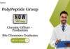 Chemistry Jobs at PolyPeptide Group | Apply Now For The Production Officer Role
