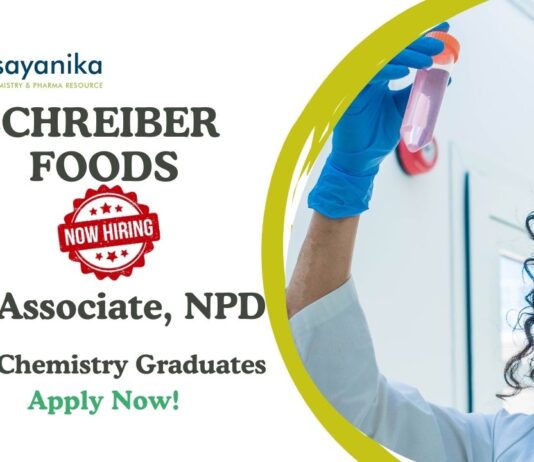 Chemistry Jobs at Schreiber Foods | Apply Now For The Sr. Associate NPD Role