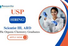 Chemistry Jobs at USP | Apply Now For The Scientist Role