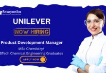 Chemistry Jobs at Unilever | Apply Now For The Product Development Manager Role