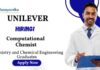 Computational Chemist Jobs at Unilever | Chemistry and Chemical Engineering Graduates Apply Now