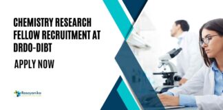 Govt MSc Chemistry Vacancies at DRDO-DIBT