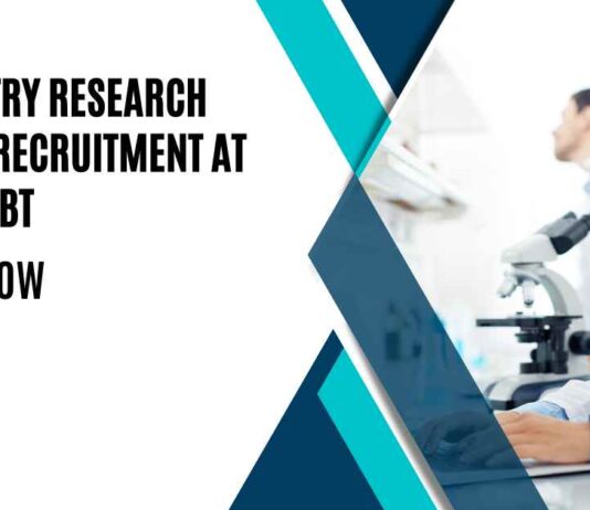 Govt MSc Chemistry Vacancies at DRDO-DIBT