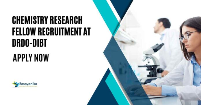 Govt MSc Chemistry Vacancies at DRDO-DIBT