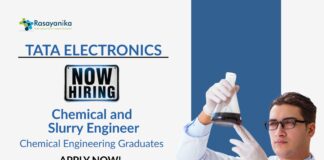Engineering Jobs at Tata Electronics | Apply now For The Chemical and Slurry Engineer Role