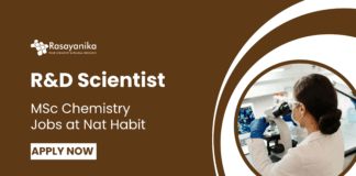 MSc Chemistry Jobs at Nat Habit | Apply Now for the R&D Scientist Role