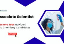Recent Freshers Jobs at Pfizer | MSc Chemistry Candidates Apply Now