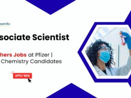 Recent Freshers Jobs at Pfizer | MSc Chemistry Candidates Apply Now