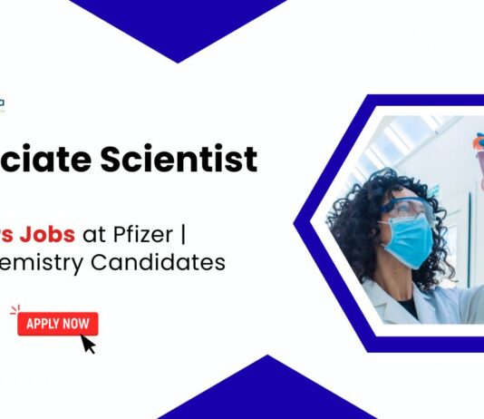 Recent Freshers Jobs at Pfizer | MSc Chemistry Candidates Apply Now