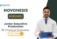 Executive Jobs For Chemistry Graduates | Apply Now For the Junior Executive Production Role at Novonesis