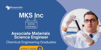 Freshers Chemistry Job at MKS | Apply Now For The Associate Materials Science Engineer Role