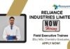 Freshers Chemistry Jobs at Reliance | Apply Now For The Field Executive Trainee Role