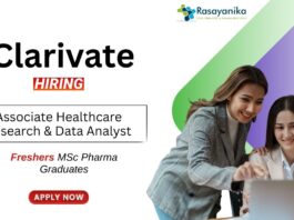Freshers Job at Clarivate MSc Life Science Graduates Apply Online (1)
