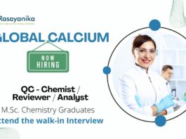 Freshers QC Analyst Jobs | MSc Chemistry Graduates Apply Now