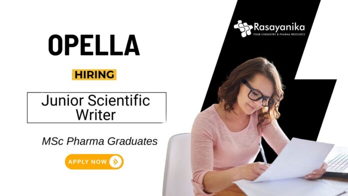 Pharma Jobs at Opella | MSc Graduates Apply Now for the Junior Scientific Writer Position