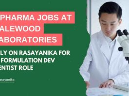 MPharma Jobs at Halewood Laboratories
