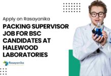 BSc Chemistry Job Vacancies New at Halewood Laboratories