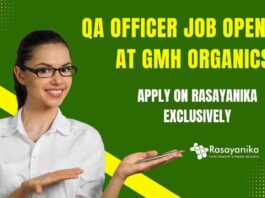 Chemistry Job Vacancies in QA at GMH Organics