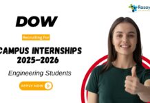 Internship Opportunity at Dow Engineering Students Apply Now for the Manufacturing & Engineering Position