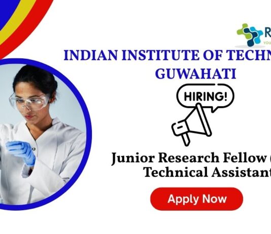 JRF Positions For Chemical Engineering Graduates| Apply Now at The Indian Institute of Technology Guwahati.