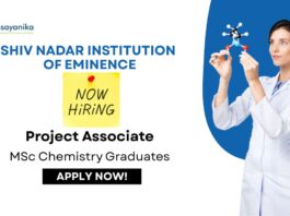 Project Associate Job at SNU | Chemical Engineering Candidates Apply Now