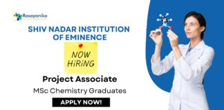 Project Associate Job at SNU | Chemical Engineering Candidates Apply Now