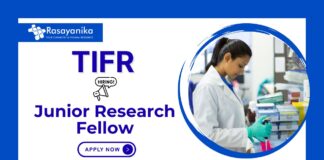 Junior Research Fellow at TIFR | MSc Chemistry Candidates Apply Now