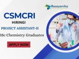 Job Opportunity: Project Assistant-II at CSIR-CSMCRI | Apply Now