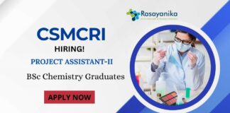 Job Opportunity: Project Assistant-II at CSIR-CSMCRI | Apply Now