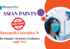 Jobs at Asian Paints | MSc Organic Chemistry Graduates Apply Now For The Research Executive Role