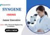 Junior Executive Job at Syngene Chemical Engineering Candidates Apply Now 