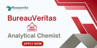 MSc Chemistry Jobs at BureauVeritas | Apply Now for Analytical Chemist Role