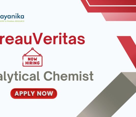 MSc Chemistry Jobs at BureauVeritas | Apply Now for Analytical Chemist Role