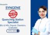 Latest Freshers Job at Syngene | BSc & MSc Organic Chemistry Graduates Apply Now For The Quenching Station Specialist