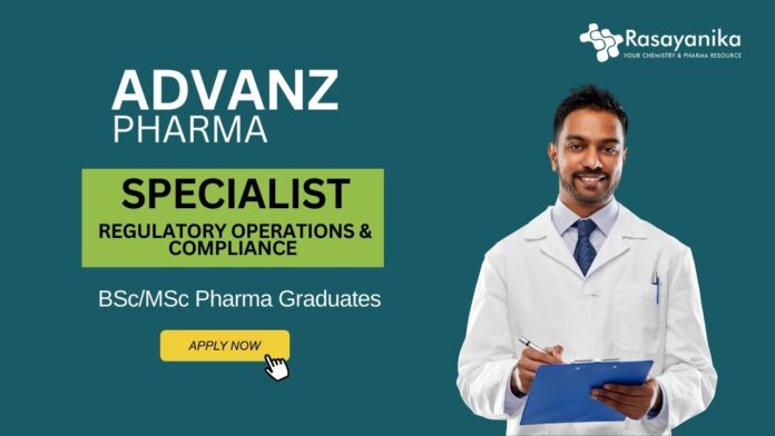 Latest Pharma Jobs for BSc Graduates | Apply Now for the Specialist Role
