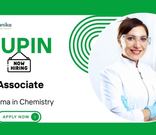 Lupin Job for MSc Chemistry Candidates Production Associate Position Now