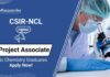 MSc Chemistry Jobs at NCL | Apply Now For The Project Associate Role