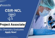 MSc Chemistry Jobs at NCL | Apply Now For The Project Associate Role